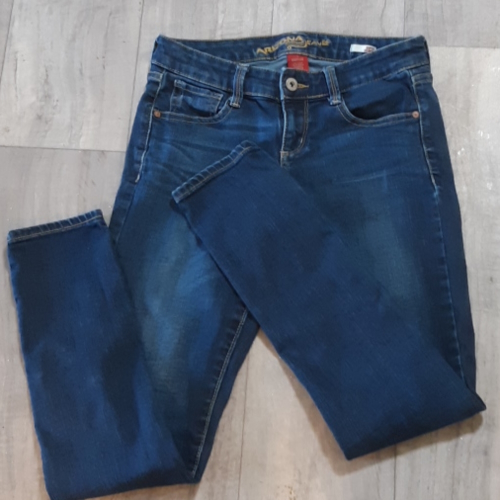 Womens Super Skinny jeans Low Rise Sz 1 ARIZONA JEAN COMPANY b40